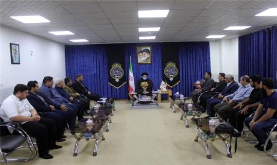 دیدار سرپرست فدراسیون وزنه برداری با نماینده ولی فقیه در لرستان