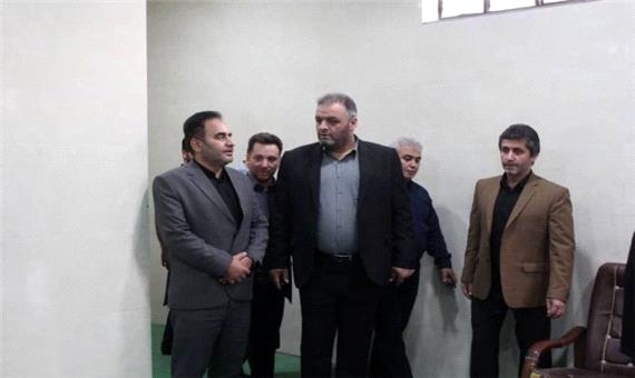 افتتاح سالن گرم وزنه برداری مجموعه تختی خرم آباد
