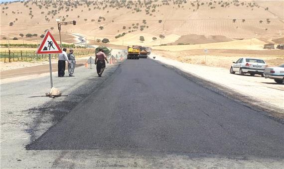 110 کیلومتر راه روستایی در خرم‌آباد ایمن‌سازی شد