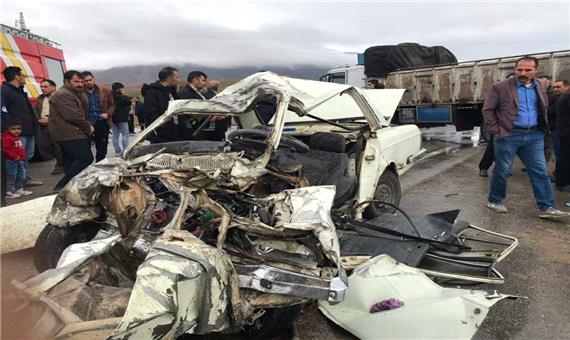 حادثه رانندگی در جاده الشتر- فیروزآباد سه کشته بر جای گذاشت