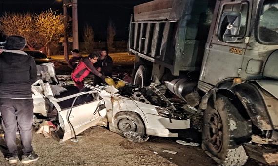 حادثه رانندگی در لرستان 2کشته برجای گذاشت
