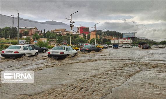 بیشترین میزان بارندگی های اخیر در نورآباد ثبت شد