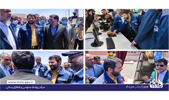 افتتاح پست‌های برق نخلستان و آفتاب شهرستان بافق توسط وزیر تعاون، کار و رفاه اجتماعی