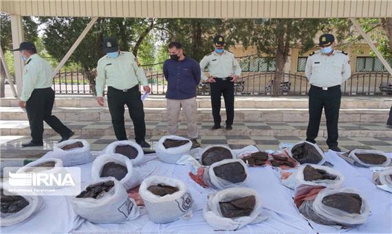 198 کیلوگرم تریاک در عملیات مشترک پلیس لرستان و کرمان کشف شد