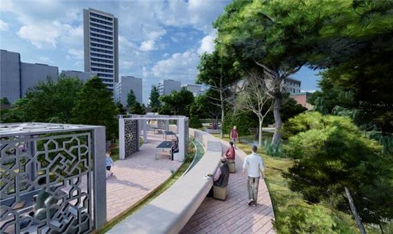 رونمایی از طرح پروژه باغ ایرانی گلاریس در نمایشگاه خواهرخواندگی و دستاوردهای مدیریت شهری
