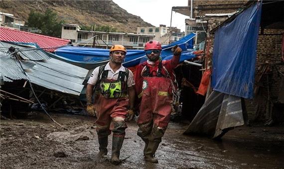 آغاز عملیات جستجو برای یافتن 19 مفقودی سیل امامزاده داوود با 340 نفر امدادگر