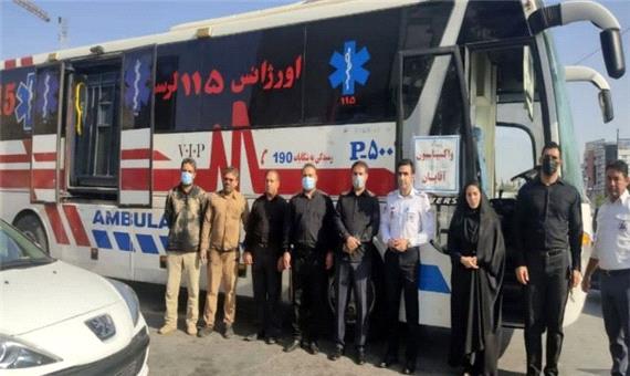 فعالیت تیم های سیار واکسیناسیون کرونا در سطح شهر خرم آباد در عاشورا حسینی
