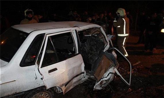 تصادف در جاده خرم آباد - الشتر پنج مصدوم برجای گذاشت