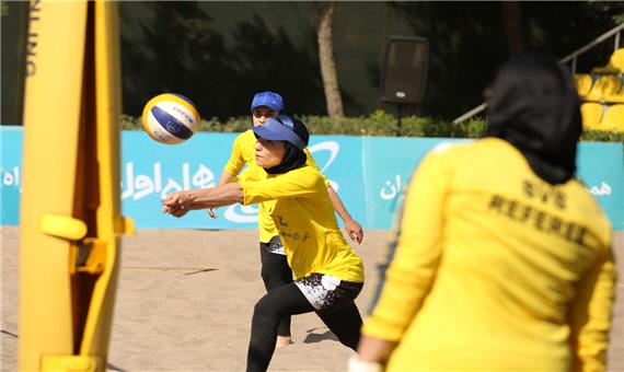 آغاز تور ملی والیبال ساحلی زنان در تهران