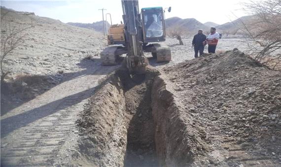 آغاز عملیات اجرایی طرح آبرسانی به روستاهای محروم شهرستان سربیشه