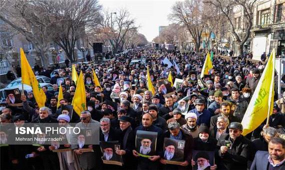 مسیرهای راهپیمایی 22 بهمن در لرستان اعلام شد