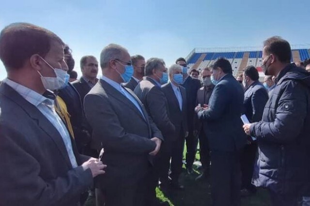 وزیر ورزش و جوانان از پروژه سالن ورزشی شهرستان دورود بازدید کرد