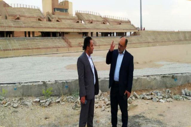 قیاسیان: پیشرفت فیزیکی ۸۵ درصدی ورزشگاه ۱۵ هزارنفری خرم آباد