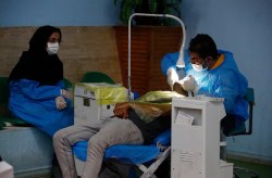 ارائه خدمات رایگان دندانپزشکی در قرارگاه مردمی