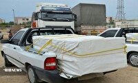 توقیف خودروهای حامل لوازم خانگی قاچاق در بروجرد