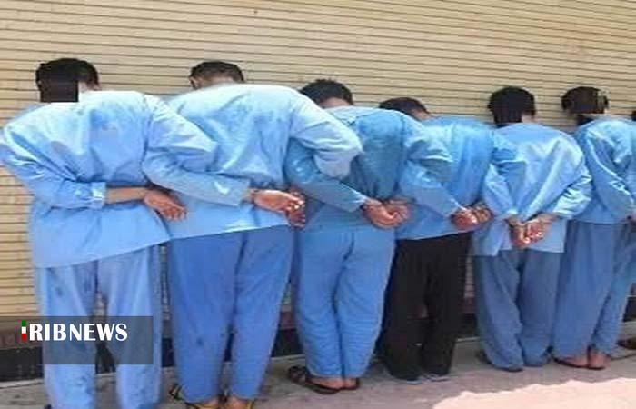 دستگیری ۱۰ سارق در پلدختر