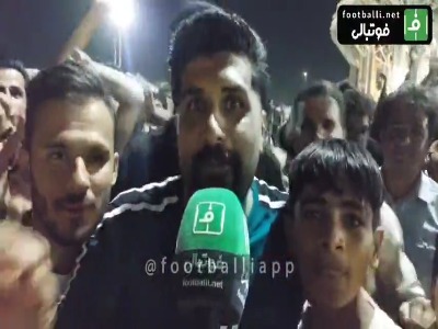گفت و گو با هواداران پرسپولیس بعد از بازی با سپاهان