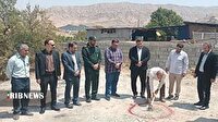 کلنگ زنی ایستگاه خودکار هواشناسی معمولان