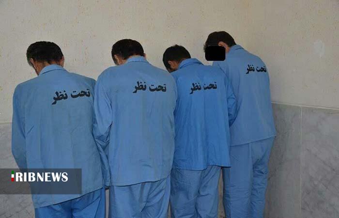 انهدام باند ۴ نفره سارقان درالیگودرز