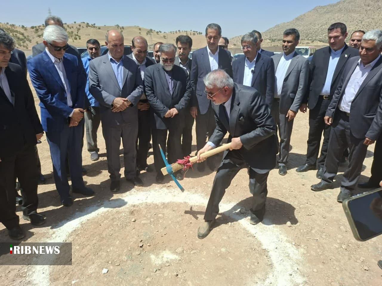 آغاز عملیات ساخت اولین کارخانه تولید کود کلات ایران در لرستان