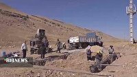 مرحله دوم آبرسانی مجتمع تنگ بره شهرستان رومشکان