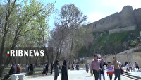 قلعه ی فلک‌الافلاک لرستان میزبان گردشگران و مسافران