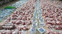 توزیع ۳ هزار بسته گوشت بین مددجویان لرستانی