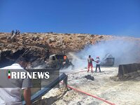 واژگونی مرگبار تانکر سوخت کوره در لرستان