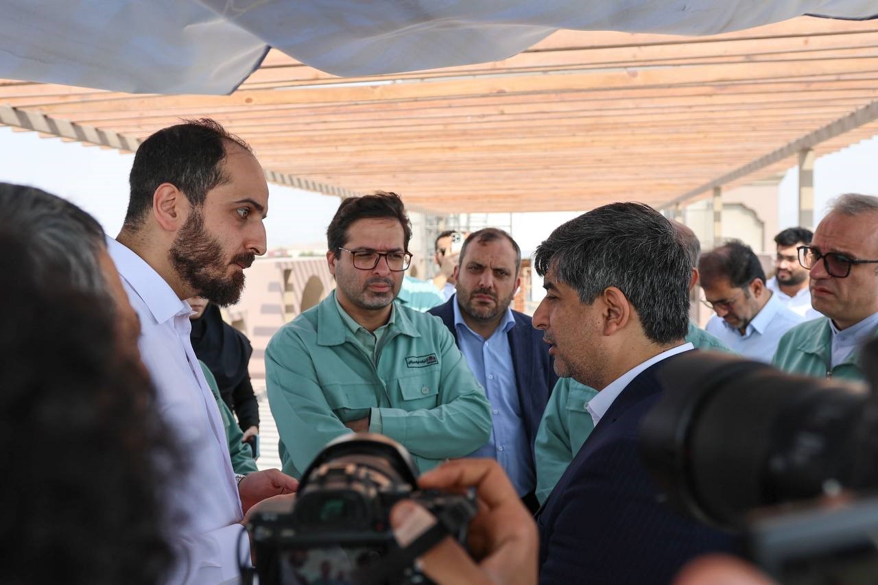 بازدید مدیرعامل گروه فولاد مبارکه از اسکله هیمکو و بررسی دستاوردها و ظرفیت‌های توسعه‌ای