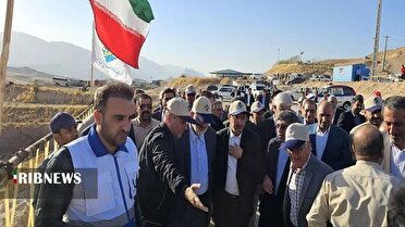 رضایت وزیر نیرو از پیشرفت فیزیکی سد مخملکوه خرم‌آباد