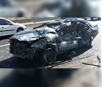۲ فوتی و ۲ مصدوم در حادثه رانندگی آزادراه اراک خرم‌آباد