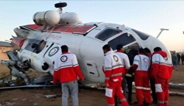 شمار شهدای سقوط بالگرد در لرستان به ۲ نفر رسید