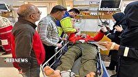 عیادت رئیس سازمان امداد ونجات از مصدومان حادثه بالگرد اشترانکوه