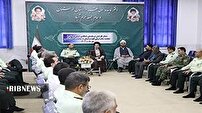 دیدار کارکنان فرماندهی انتظامی لرستان با نماینده ولی فقیه در استان