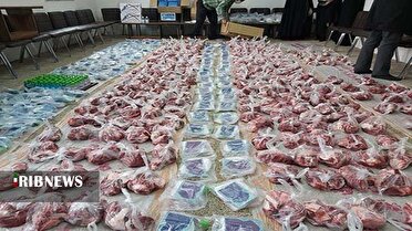 توزیع ۳ هزار بسته گوشت بین مددجویان لرستانی