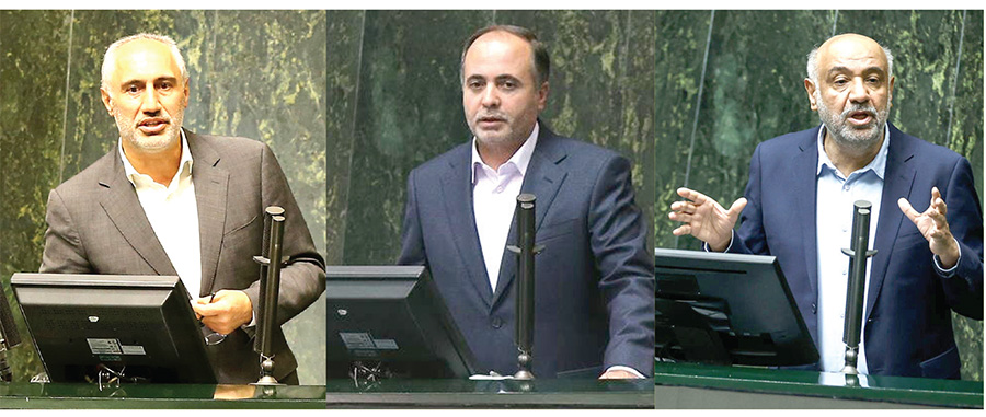 تورم داغ مهر و صف پاسخگویی در مجلس