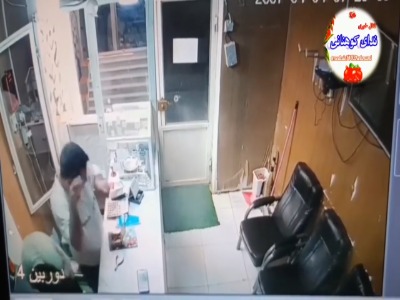 فیلم سرقت طلافروشی قدیمی و سارق دستگیر شده است