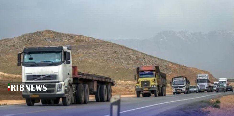 آغاز اجرای طرح کنترل تردد ناوگان باربری در  لرستان