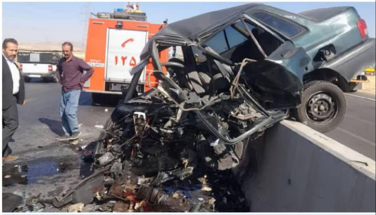 حادثه رانندگی مرگبار در جاده ازنا