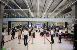 اولین رکورد پروازی آبان در فرودگاه بین‌المللی کیش؛ ثبت ۱۰۰ پرواز ورودی و خروجی در روز ۹ آبان‌