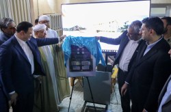 معرفی و  آغاز  نام نویسی طرح مسکن بومیان کیش در سفر وزیر امور اقتصاد و دارایی به جزیره