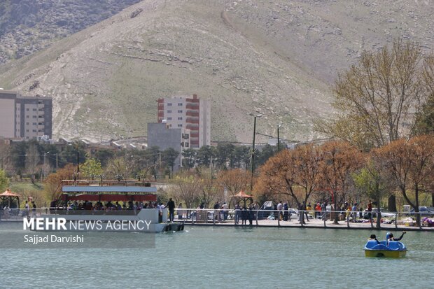 نفوذ هوای سرد به آسمان لرستان