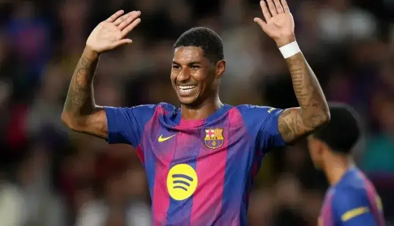 بارسا، رشفورد را ایستاده تشویق کرد