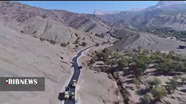 بهسازی و آسفالت راه روستایی سران شهرستان الیگودرز