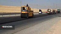 آغاز عملیات روکش آسفالت محور دورود به بروجرد