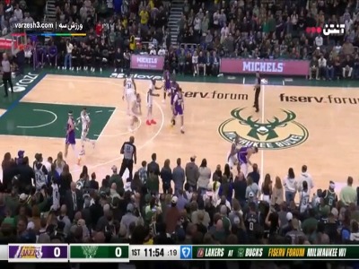خلاصه بسکتبال میلواکی باکس - لس آنجلس لیکرز