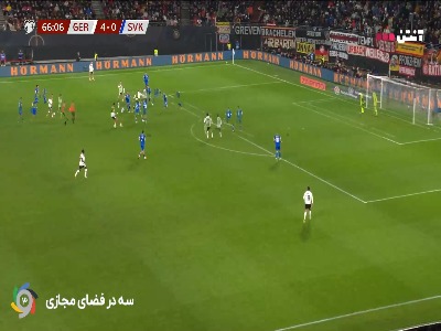 بازیکن تعویضی نیامده گل زد؛ گل پنجم آلمان توسط ریدل باکو در دقیقه ۶۷