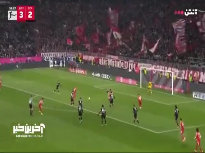 گل چهارم بایرن مونیخ توسط هری کین در دقیقه ۶۰__بایرن مونیخ ۴ - فرایبورگ ۲