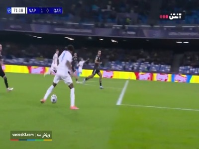 گل دوم ناپولی به قره باغ