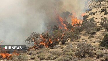 سفیدکوه خرم‌آباد پایلوت اطفای حریق زاگرس شد